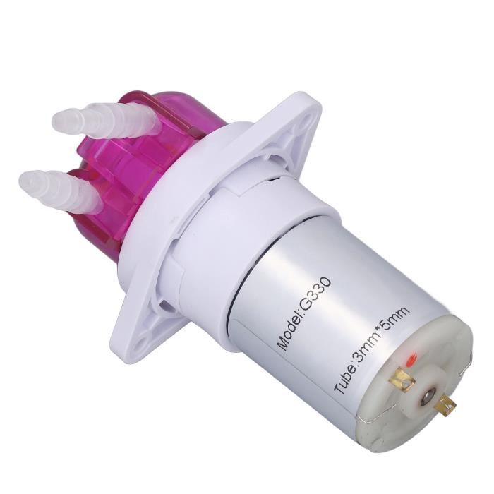 Micro pompe péristaltique, pompe à liquide péristaltique de laboratoire DC 6V pour pharmacie d'analyse biochimique(1 * 3mm