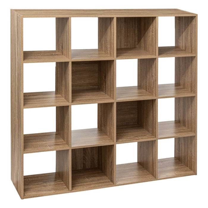 5five Scaffale A Colonna In Bambù 3 Livelli Mix N Modul - 35x32x77,5 Cm, Legno Naturale
