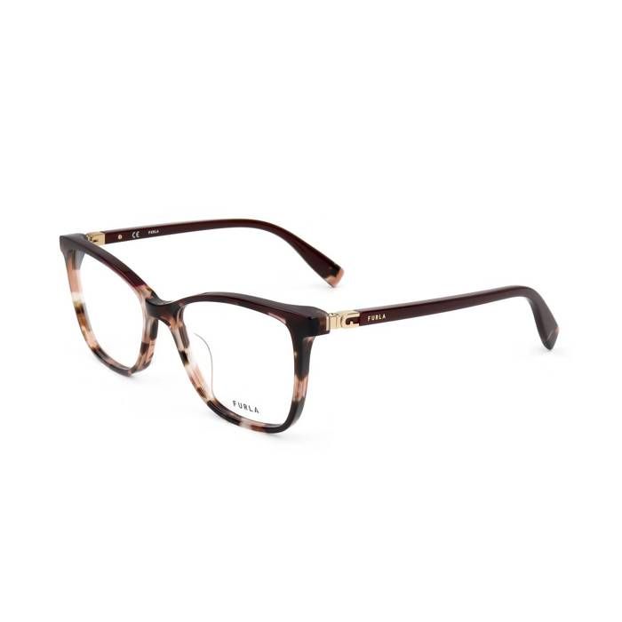 Lunettes de Vue Furla VFU498V 53/16/135 06YD SHINY BROWN
