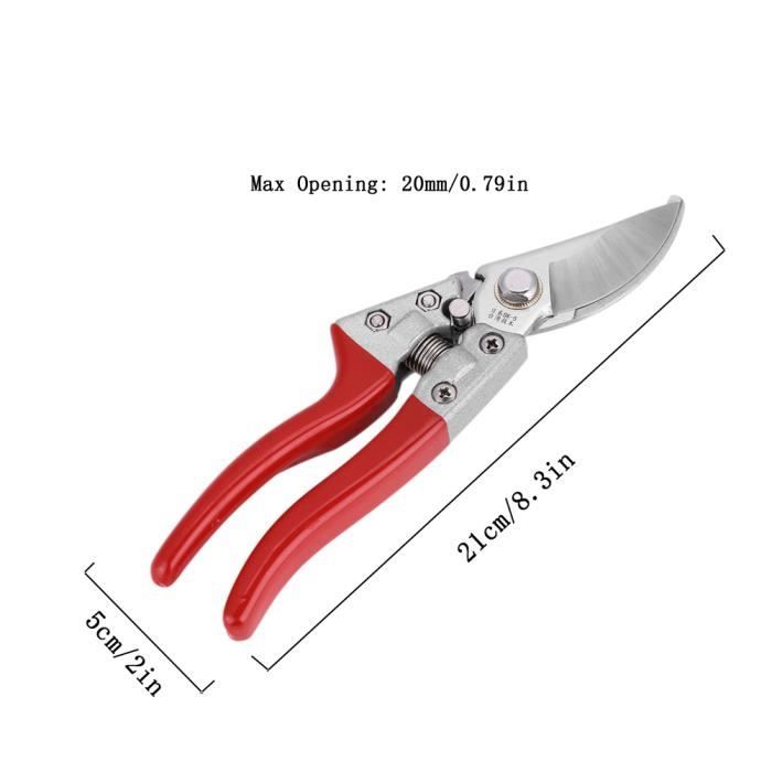 Serpette poignée antidérapante 18 cm
