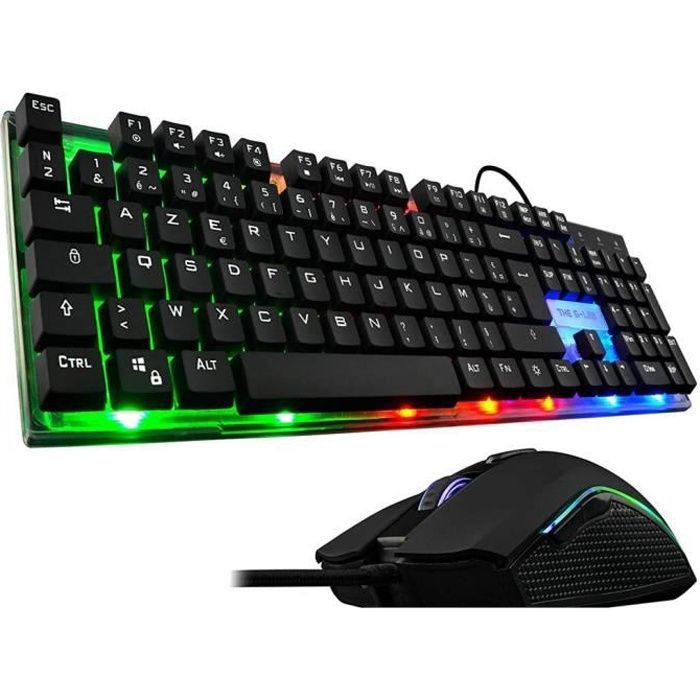 G-LAB Ensemble clavier et souris Combo-Keyz 140 - Kult 160 Exclu micromania  - Cdiscount Informatique