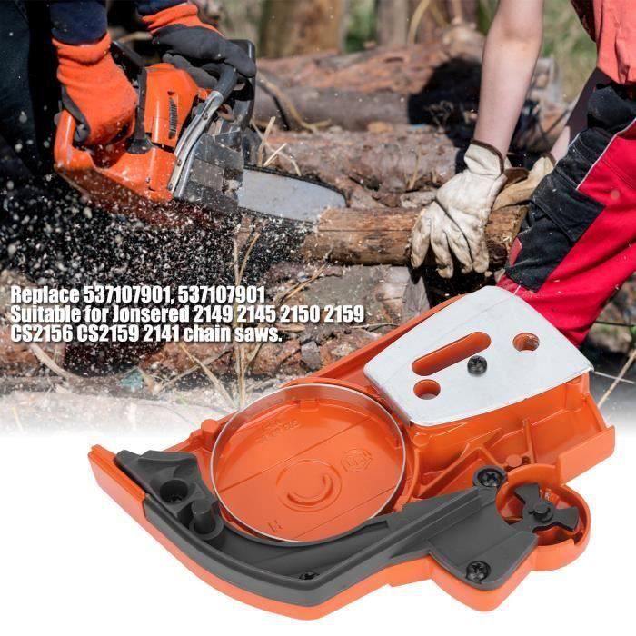 Frein à Chaîne Pour Tronçonneuse Husqvarna 350, 235, 235E, 236, 240 - Pièce De Rechange - Nylon - 8