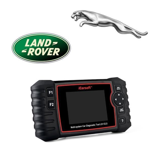 iCarsoft LR V2.0 - Valise Diagnostic Land Rover Jaguar - Outil Diagnostic Auto Pro - Défauts - FAP Entretiens Injecteurs