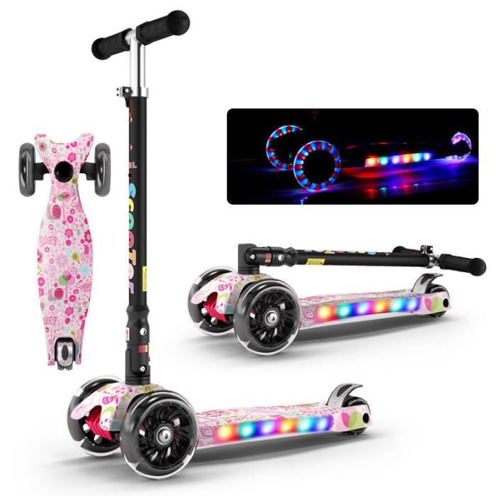 Trottinette Enfant Playtive Junior - Pliable, Hauteur Réglable, Acier/aluminium, Neuve