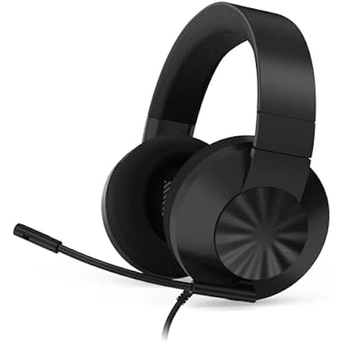 Casque de Jeu - LENOVO - H210 - Confort Ultra-Léger - Son Stéréo 50mm - Micro Réducteur de Bruit