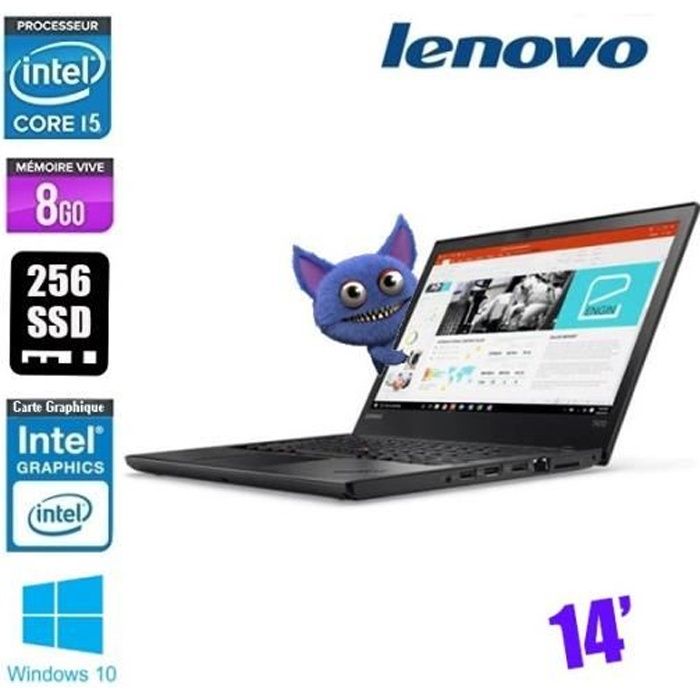 LENOVO THINKPAD T470 CORE I5 6300U 2.4Ghz - GRADE B 14\