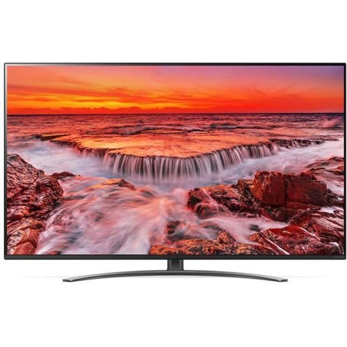 Téléviseur UHD-4K LG 65NANO81 - Smart TV - 164 cm - 4 ports HDMI - Noir