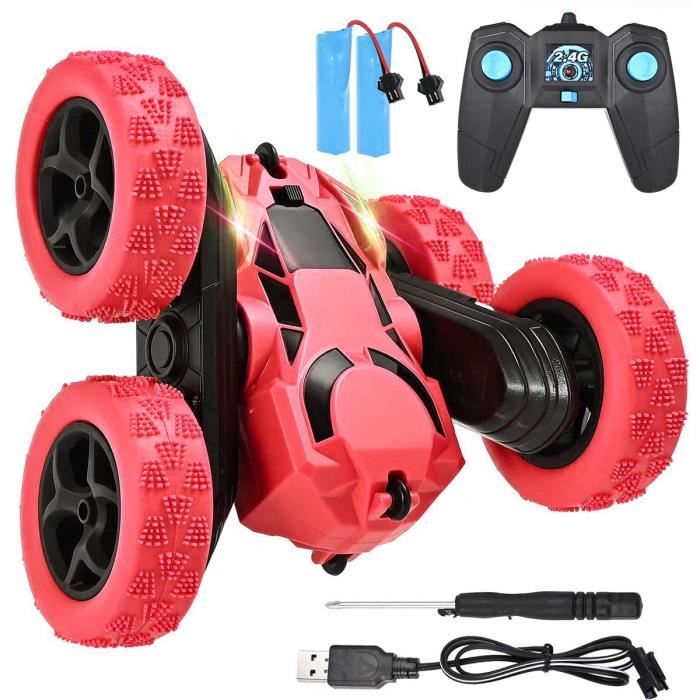 Magicfox Voiture Telecommandee Tout Terrain 2 4 Ghz Rotation A 360 Cadeaux De Noel Anniversaire Jouets Pour Enfant 6 12 Ans Cdiscount Jeux Jouets