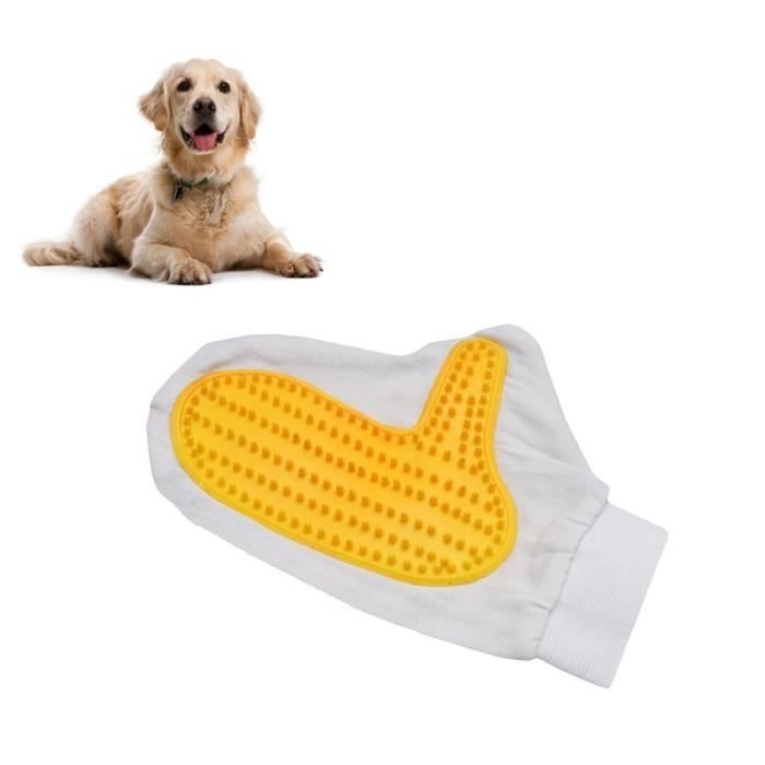 Comparer les prix de Gants effet Massage - Retire poils - Chien, chat et lapin