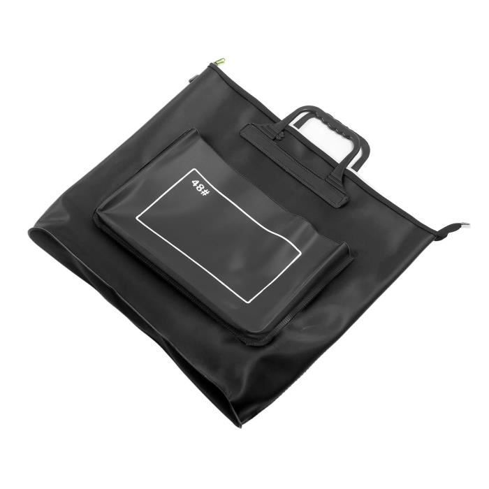 Seau de poisson vivant pliant 28L, boîte à poisson flottante, sac de