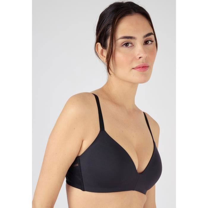 Damart Soutien-gorge invisible* sans armatures Noir Noir