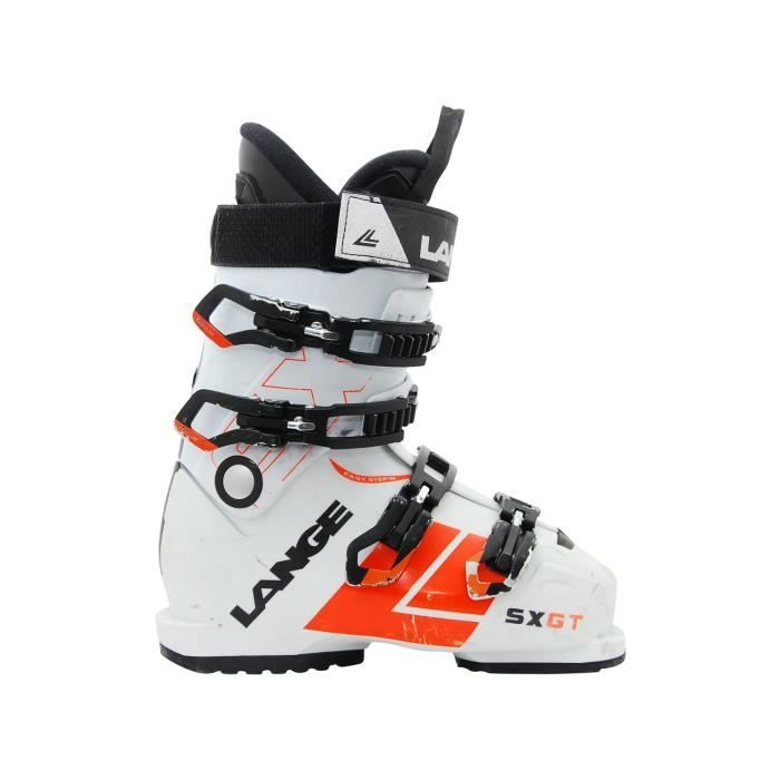 Chaussure de Ski Lange SX GT blanc orange Cdiscount Sport