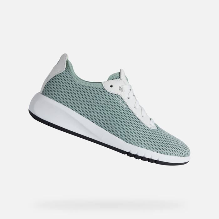 Geox Baskets - GEOX - Tennis D AERANTIS - Homme - Vert - Adulte