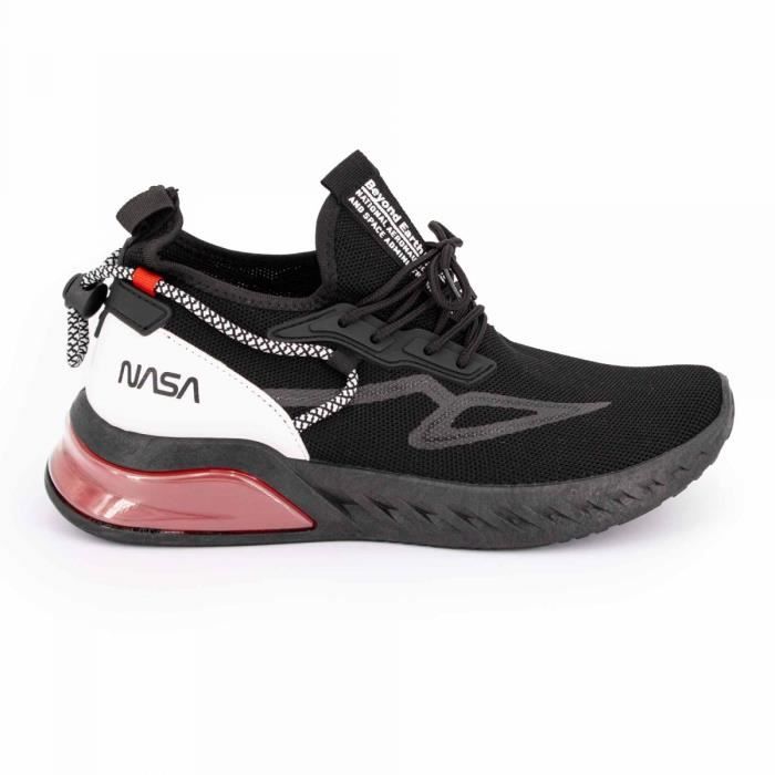 Basket basses NASA GNS 3012 B Homme Noir Lacets
