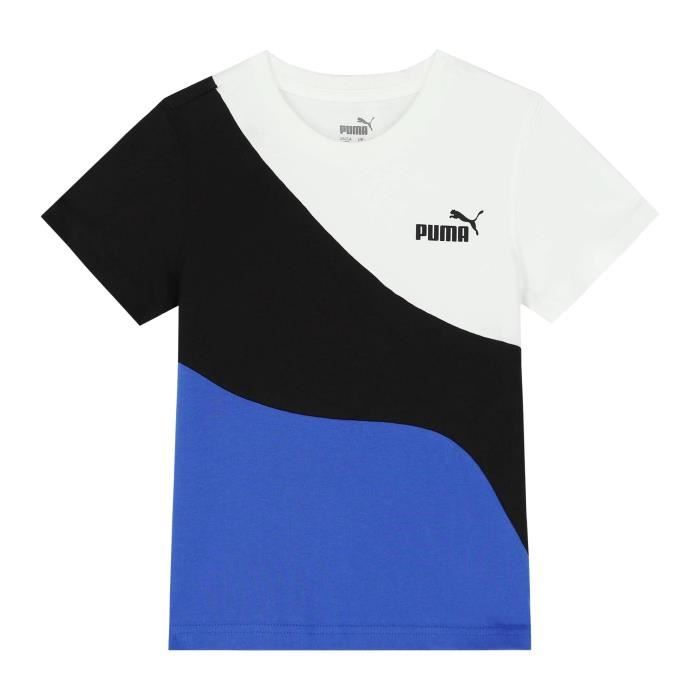 Tee shirt puma enfant blanche deals