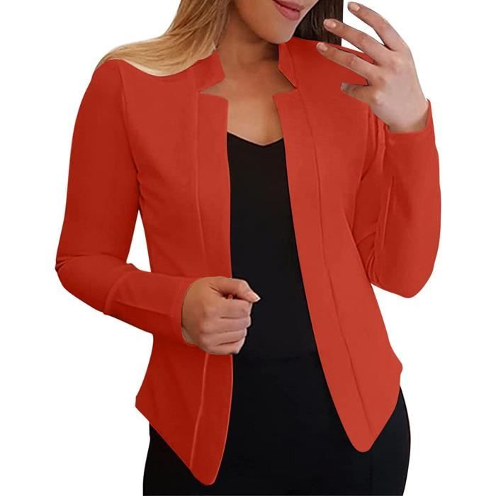 Blazer hotsell femme orange