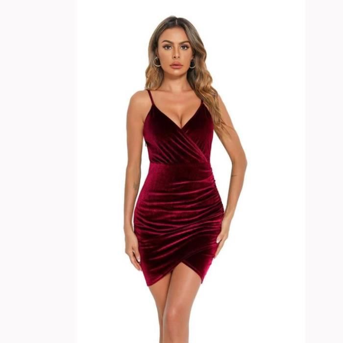 Robe shop crayon rouge