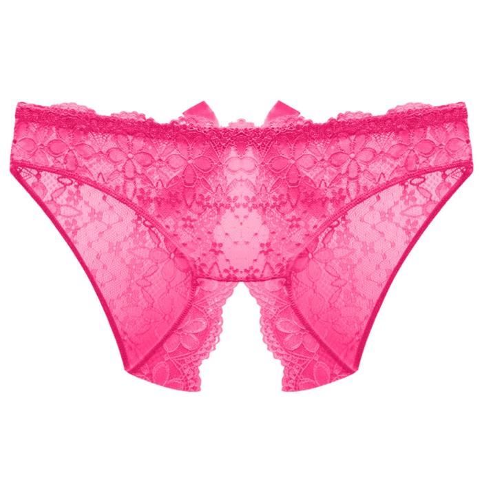 Slip ouvert pour femme 2025