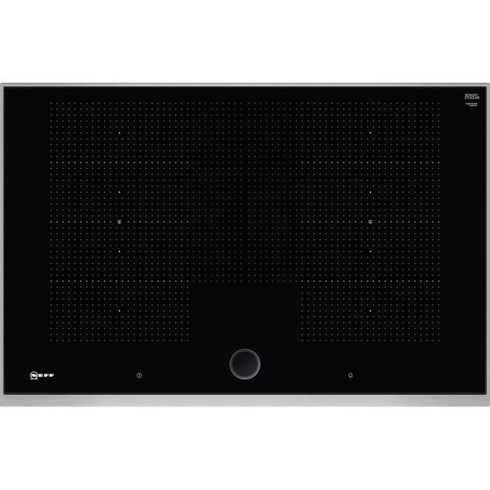 Neff plaque de cuisson à induction 83cm 4 feux 7400w noir t68ts61n0