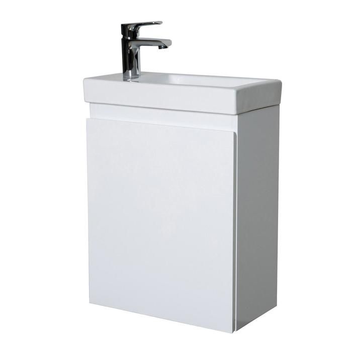 Meuble lave-mains blanc LISA