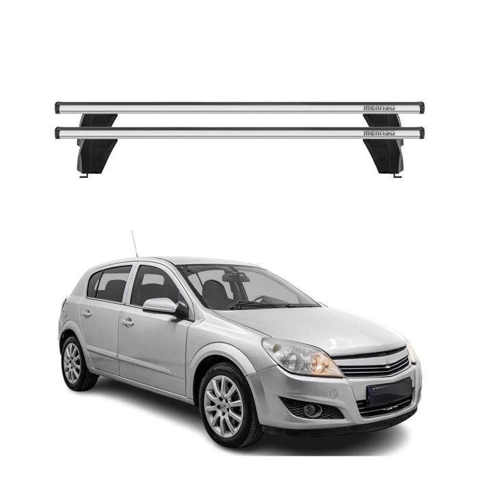 Barres de toit Transversales pour Opel Astra Sports Tourer 2021-2023 Gris ABE