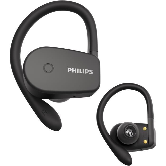 Philips - TAA5205 - Écouteurs sport intra auriculaires sans fil - Autonomie de 20 heures - Tours doreille amovibles -IPX7