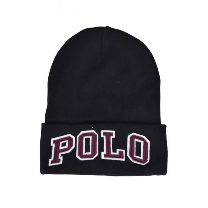 bonnet ralph lauren noir