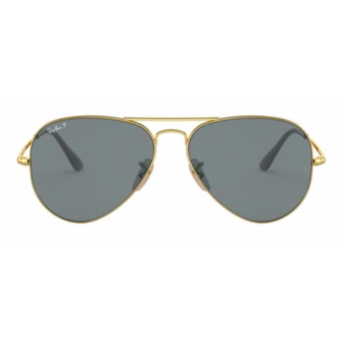 Lunettes de soleil mixte RAY BAN Bleu RB 3689 AVIATOR II 9064S2 55/14