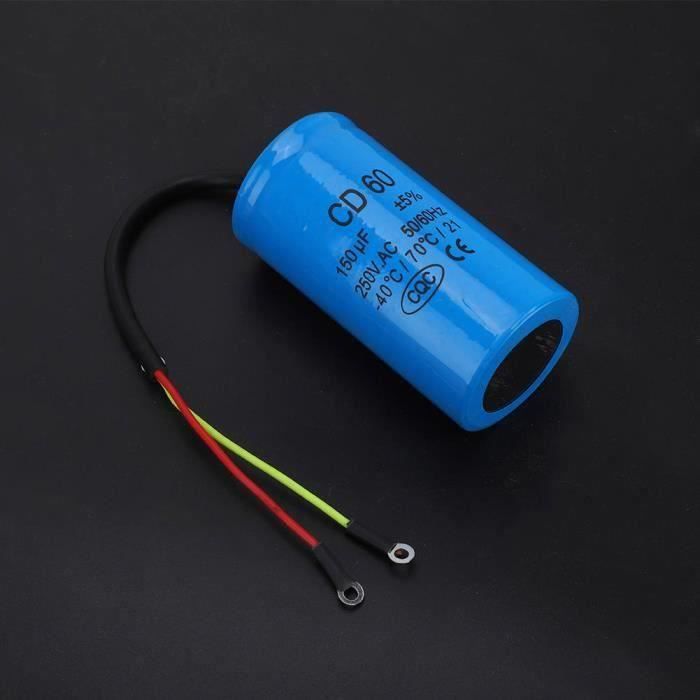 CD60 Run Capacitor 250V AC 600uF 50/60Hz Condensador de motor para