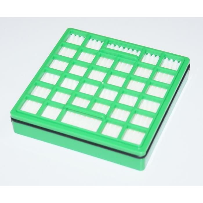Filtre HEPA - Rowenta - RS-RT3186 - 11cm x 11cm - Conçu pour Aspirateur INTENSIUM