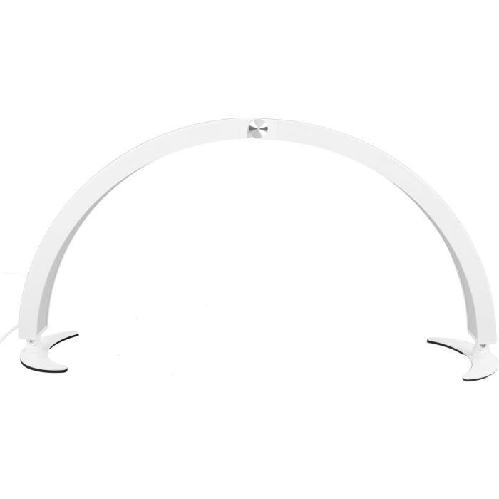 Lampe Demi-lune Professionnelle TwoWin 75cm | 48W LED 3000K-6500K | 10 Niveaux Luminosité | Pour Extensions Cils Et Maquillage