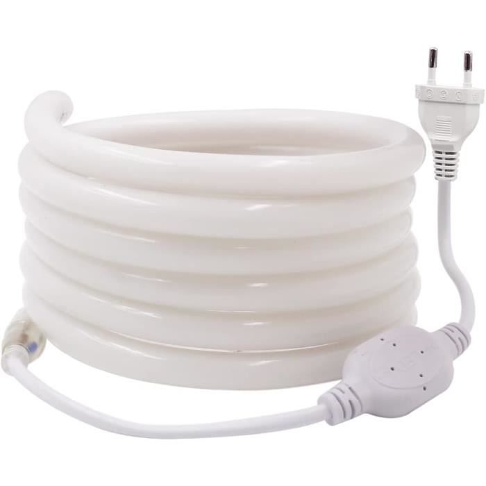 Ruban LED Extérieur 20M Blanc Dimmable - IP67 Étanche, App Smart Et Télécommande - Pour Maison, Jardin