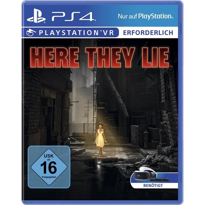 Jeu Sony Here They Lie VR - PS4 - Aventure - 18+ - Octobre 2016 Reconditionné - Sony reconditionné disponible sur Cdiscount Seconde Vie
