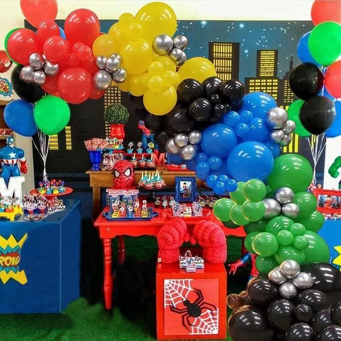 Ballons Cartoons 20 Pièces - Latex Rouge/bleu/jaune/vert 12 Pouces - Décoration Anniversaire, Baby Shower, Fête à Thème
