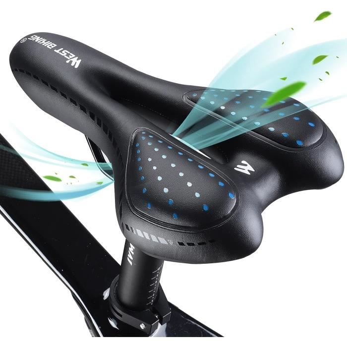 Selle en gel pour vélo shop