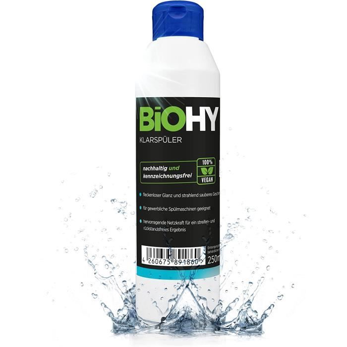BiOHY Geschirrreiniger, Geschirrspülmittel, Spülmittel, Bio-Konzentrat