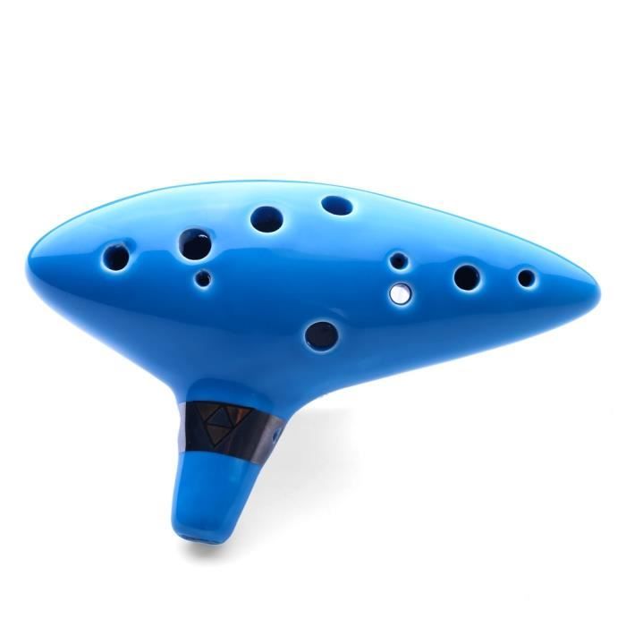 Ocarina 12 Trous Ceramique Zelda Alto C Legende Ocarina Flute Instrument Pour Debutants Professionnels Musique Enfant Noel Cadeau Achat Vente Ocarina Ocarina 12 Trous Ceramique