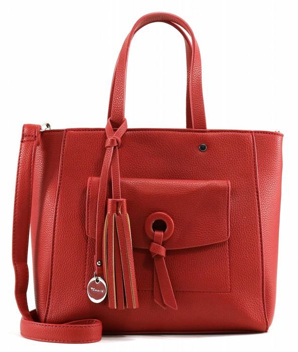 Tamaris Sac à épaule bandoulière rouge pour femme - Carolina City Shopper S 126871 Tamaris Sac à épaule bandoulière rouge pour femme - Carolina City Shopper S 126871
