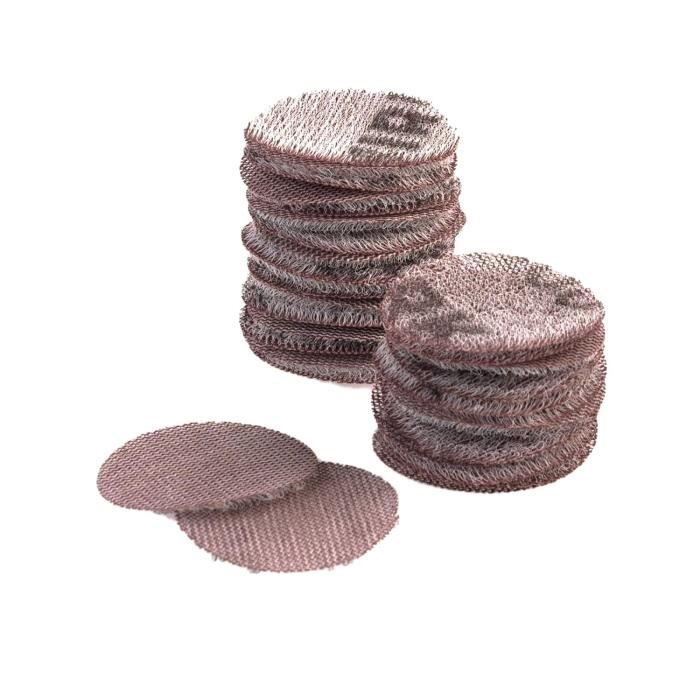 50 Disques Abrasifs Mirka Abranet P150 - Grain P120 Pour Ponçage Sans Poussière