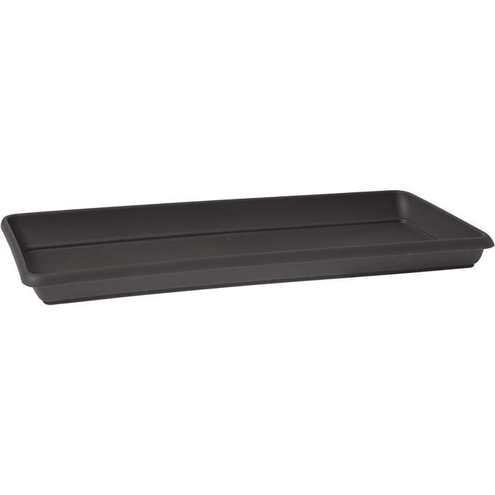 Soucoupe pour jardinière Magnus XXL plastique 96 x 36,5 x 8 cm anthracite - Luxembourg Soucoupe pour jardinière Magnus XXL plastique 96 x 36,5 x 8 cm anthracite - Luxembourg