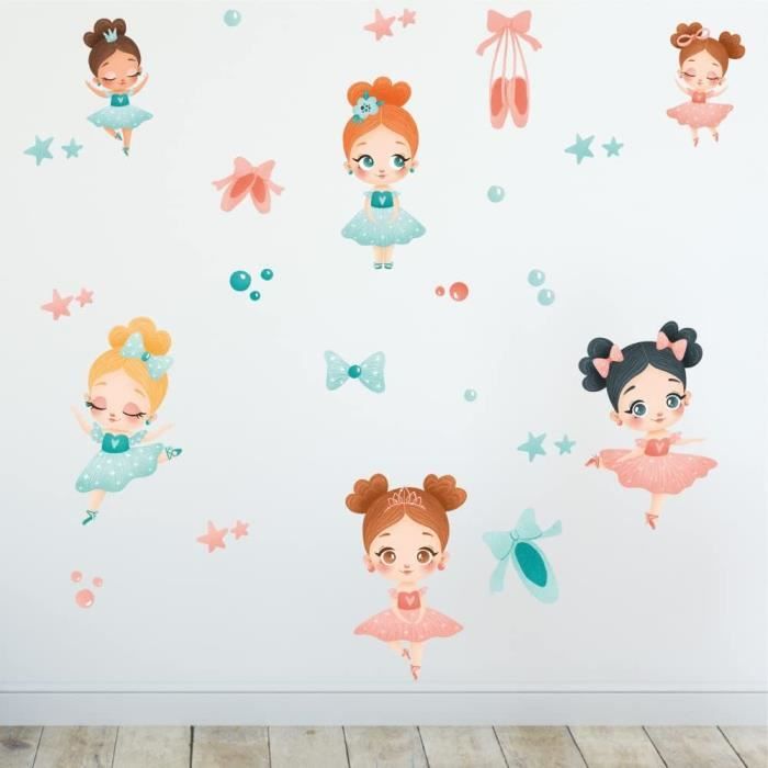 Stickers Muraux Ballerine main image 1