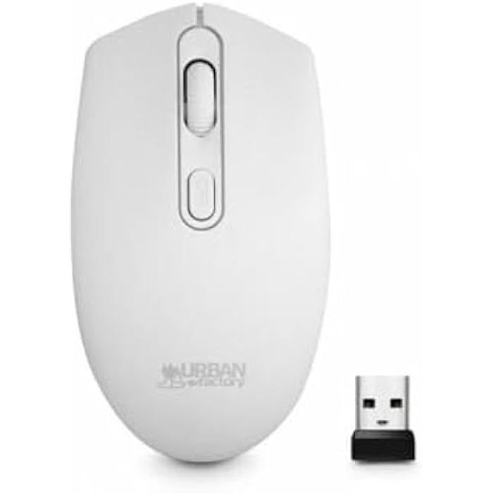 Souris sans Fil - URBAN FACTORY - FCM02UF - 1600 dpi - Multicolore - Optique