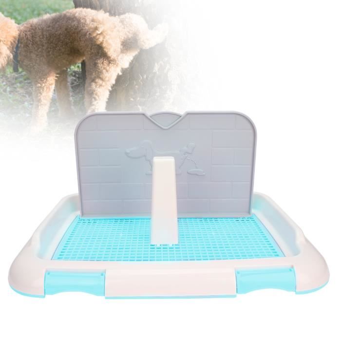 VGEBY Toilette chien intérieur - Bac à litière pour chiot - Urine directe - Facile à nettoyer