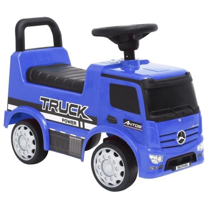 vidaXL Camion à Pédales Véhicule à Enfourcher Voiture à Pédales Voiture à Enfourcher Jouet Enfants Tout-petits Garçons 80298