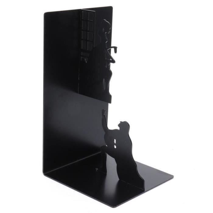 Qiilu Serrelivres Fer Figure Book Stand Lecteurs Book Stand