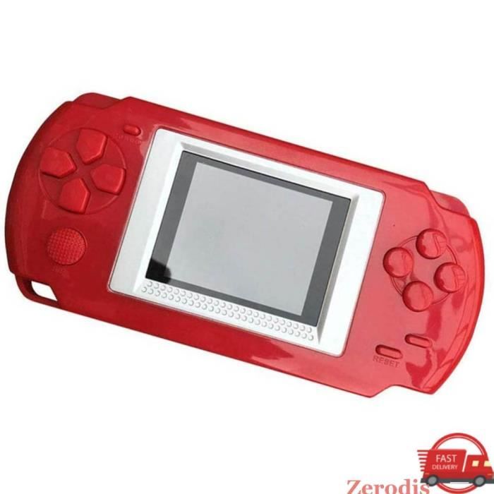 Avizar Console de Jeu Émulateur 400 Jeux avec Écran LCD 3 Rechargeable Blanc - Console rétrogaming