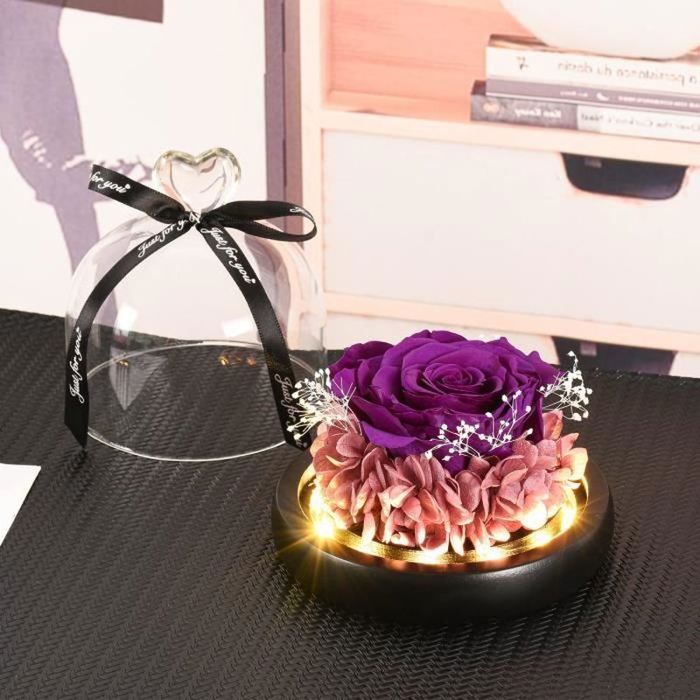 LIWI-Ours Roses Ours Fleur Artificielle Fleur Éternelle Pour La Saint