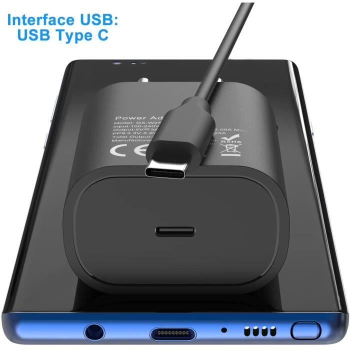 Chargeur Rapide 18W USB-C + Cable Type-C pour Samsung A32 - A42 - A52 - A72  - S21 - S21 Plus - S21 Ultra - S20 Little Boutik® - Cdiscount Téléphonie