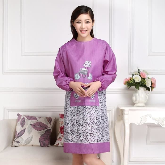Robe tablier femme manches longues hotsell