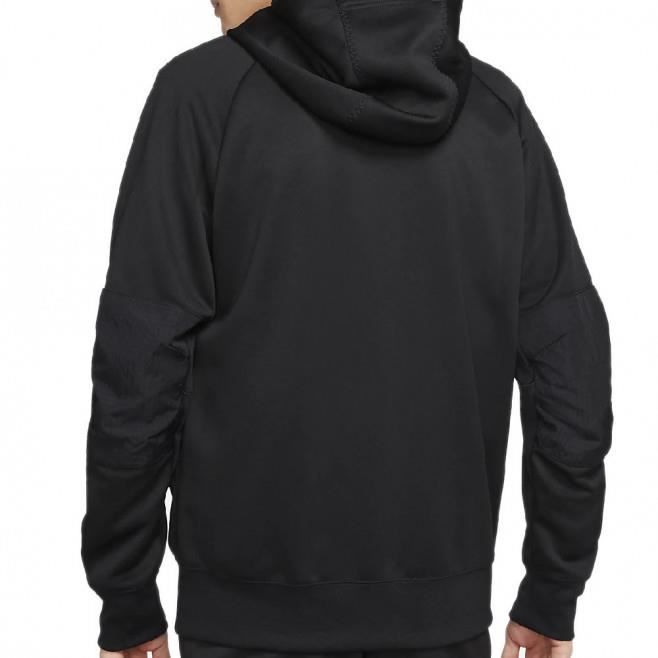 Veste de survetement homme Nike M NSW AIR HOODIE FZ FLC Noir Multisport